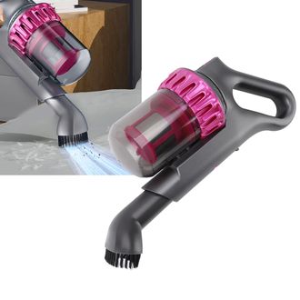 Infinite Aspiradora Hipoalerg&eacute;nica Para Textiles Del Hogar Y De Cama, Eliminaci&oacute;n De Polvo Y &Aacute;caros, Control Manual, Pu, 10.000 Pa, 260 Ml, Abs Negro, 3 Acceso