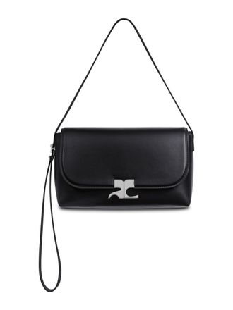 Courr&egrave;ges Nappa Leather Icotype Shoulder Bag