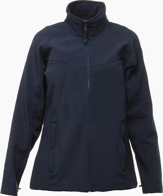 Regatta Womens Regatta Ladies Uproar Softshell Wind Resistant Jacket - Navy - Size: 10