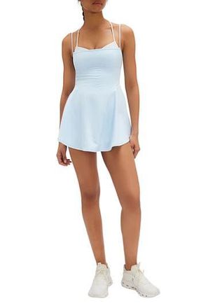 Free People FP Movement Baseline Tennis Dress in Baseline Blue Combo at Nordstrom Rack, Size X-Large
