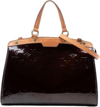 Louis Vuitton Pre-owned Handbags, female, Purple, Size: ONE SIZE Pre-owned The Brea MM