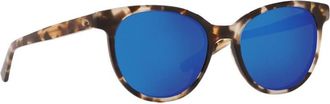 Costa Isla Blue Mirror Round Ladies Sunglasses 6S2008 200807 53