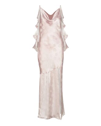 Rotate Orchid Ice Waterfall Maxi Dress
