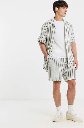 Jack & Jones Jack & Jones Coba Stripe Short - Natural