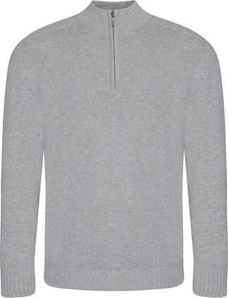 Ecologie by Danica Dames/Dames Wakhan Duurzaam Sweatshirt met Kwart Ritssluiting (Heide Grijs)