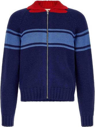 Marni Color block details cardigan