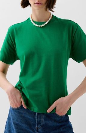Scalpers Back Knot Tee in Green at Nordstrom, Size X-Small Eu