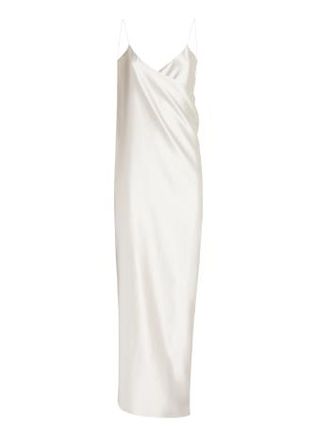 Magda Butrym Silk Crepe Maxi Dress Size XS