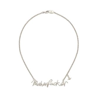 Vivienne Westwood Man. Ketting - Vivienne Westwood - Metaal - Zilver - Dames - Accessoires - Grijs - Maat: ONE Size