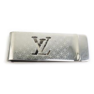 Louis Vuitton Silver Metal Money Clip (Pre-Owned)