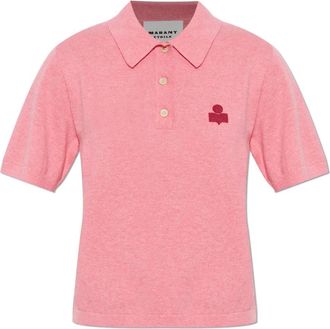 Isabel Marant Polo Shirts, female, Pink, Size: S Althea Sweater