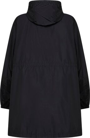 Canada Goose Womens Hooded Parka Lume Black Nylon Polyamide Bomber Jackets