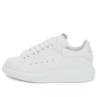Alexander McQueen (WMNS) Alexander McQueen Oversized Sneaker White 553770WHGP09000