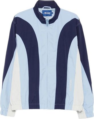 Awake NY Panelled Zip Jacket - Heren - Zomerjassen - Veelkleurig - S - Wol - Jassen