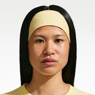 Nike Womens SKIMS Dri-FIT Headband in Yellow | S1016126-775