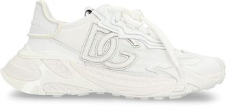 Dolce & Gabbana Womens Day Faster Low-Top Sneakers White Upper: Viscose Trainers