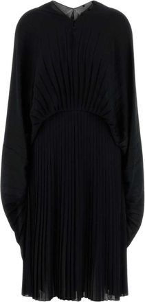 Maison Margiela Crepe Jurk - Dames - Korte kleedjes - Zwart - XS - Kleedjes