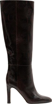 Parall&egrave;le Teresa Tube Boot - Dames - Laarzen met Hak - Bruin - 38 EU - Leer - Schoenen