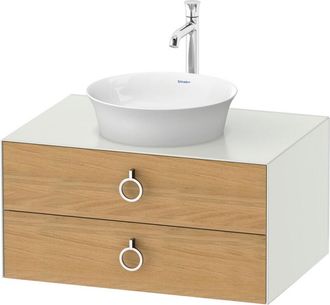 Duravit Tulip Blanco, Mueble De Ba&ntilde;o Colgado En La Pared, Ancho - Duravit