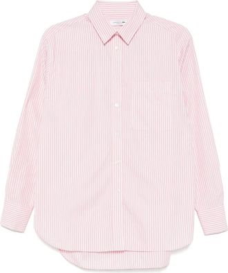 Lacoste Camicia in popeline di cotone - Rosa