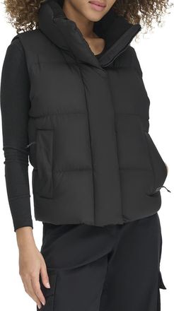 Levi's Quilted Puffer Vest in Black at Nordstrom, Size Xx-Large