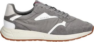 Guess Schoenen, Heren, Grijs, 43 EU, Leer, Aria Sneakers