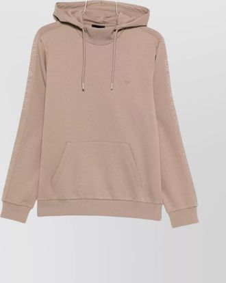 Emporio Armani hooded sweatshirt kangaroo pocket