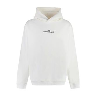 Maison Margiela Felpa con cappuccio - - Sweatshirts & Hoodies - Uomo - Bianco - S