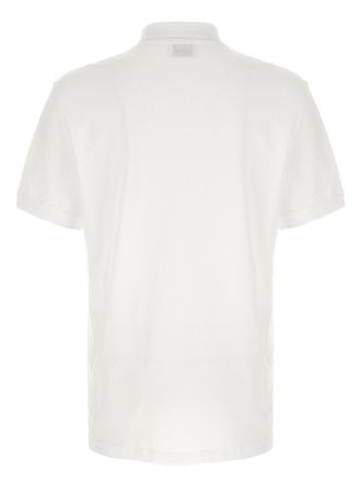 Moschino Logo-Embroidered Teddy Bear Polo Shirt - White