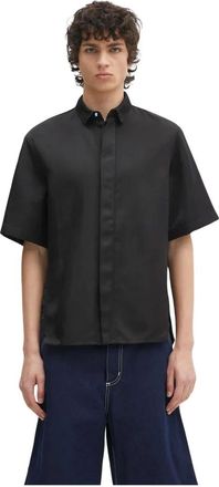 Ader Error Hombre, Camisas, Negro, Talla: L