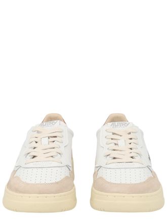 Autry Low-Top Sneakers With Smooth Leather And Suede Panels