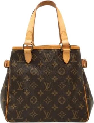 Louis Vuitton Pre-owned Batignolles Vertical PM - Dames - Vintage Shopper - Bruin - ONE Size - Leer - Vintage