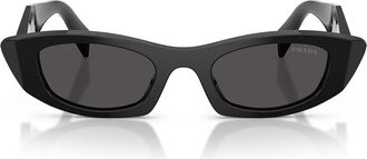 Prada Sunglasses Prb16 S 16 K08 Z Black/Dark Gray Women