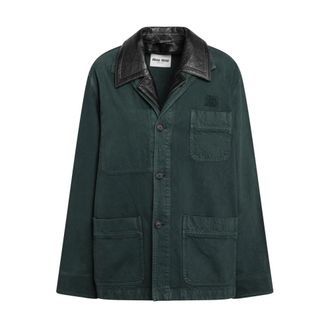 Miu Miu Mujer, Chaquetas, Verde, Talla: M