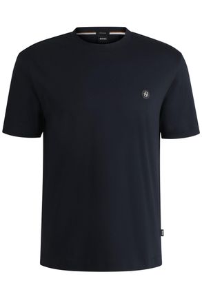 HUGO BOSS Mens C-taut 01 T-shirt Dark Blue - Size 2XL