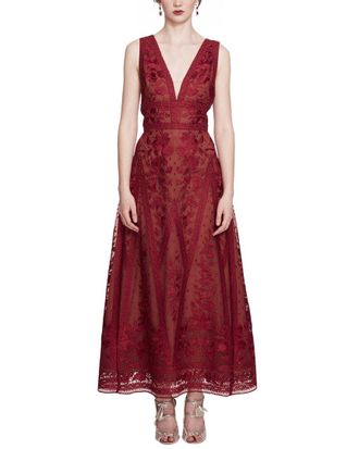 Marchesa Midi Dress