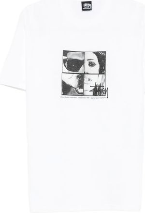 St&uuml;ssy Personalities T-shirt - men - Cotton - S - White