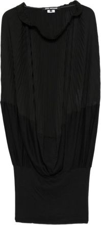 Junya Watanabe Black Scoop Neck Top