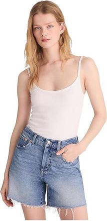 Madewell The Perfect Vintage Mid-Length Short Womens Shorts Midvale Wash : 32, Cotton/Elastane