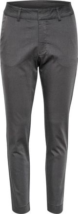Kaffe Slim Fit Chino Broek Dark Shadow - Dames - Chinos - Grijs - 2XL - Broeken