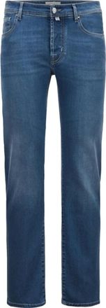 Jacob Cohen Bard Slim Fit Jeans - Heren - Regular Fit Jeans - Blauw - W34 - Katoen - Jeans