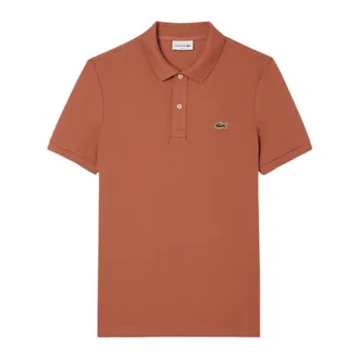 Lacoste Heren, Tops, Oranje, Maat: XL Katoen