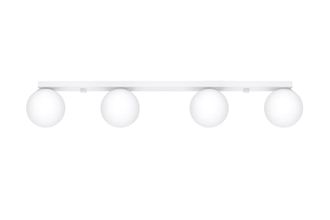 Sollux Lighting L&aacute;mpara de techo blanco acero alt. 15 cm