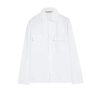 Aspesi Casual Shirts, male, White, Size: XL Cotton Shirt