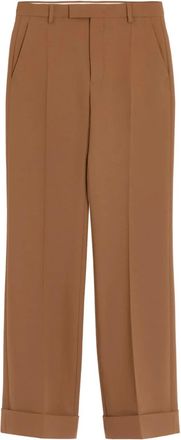 Valentino Garavani Pantaloni con risvolto - Marrone