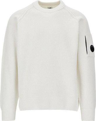 C.P. Company Cotton chenille crewneck sweater Man XL