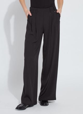 Lyss&eacute; Darcy Pleated Wide Leg Trouser (32 Inseam)