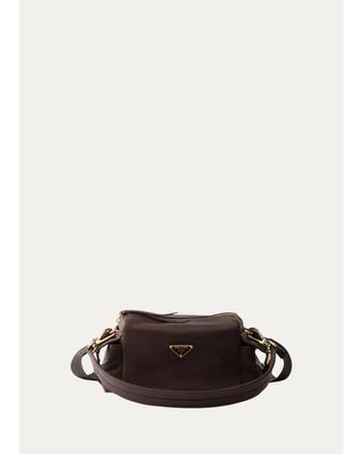 Prada Explore Leather Crossbody Bag
