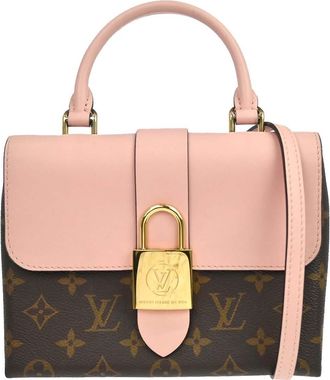 Louis Vuitton Locky Bb Monogram Brown Canvas Handbag (Pre-Owned)