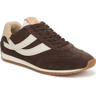 Vince Oasis Runner Sneaker in Cacao Brown/Moonlight at Nordstrom, Size 6.5